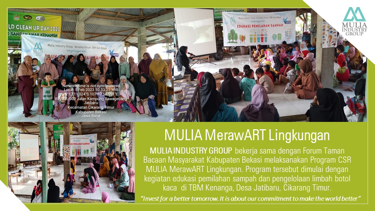 MULIA MerawART Lingkungan : Edukasi Pemilahan Sampah
